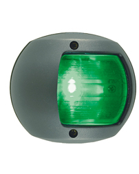 LED Green Side Navigation Light (Black Polymer)